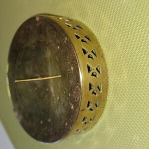 Decorative Brass Candle Holder